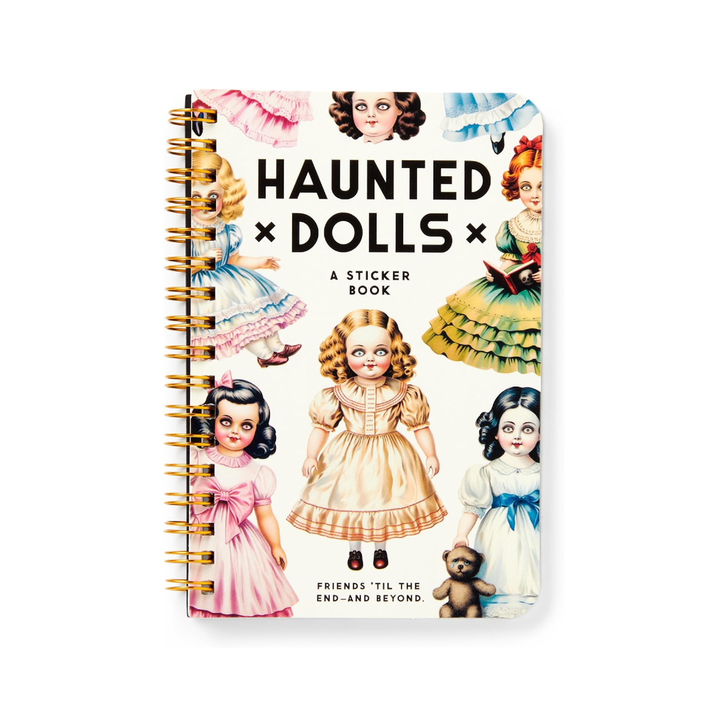 Haunted Dolls Sticker Book Chronicle Books - Brass Monkey Books