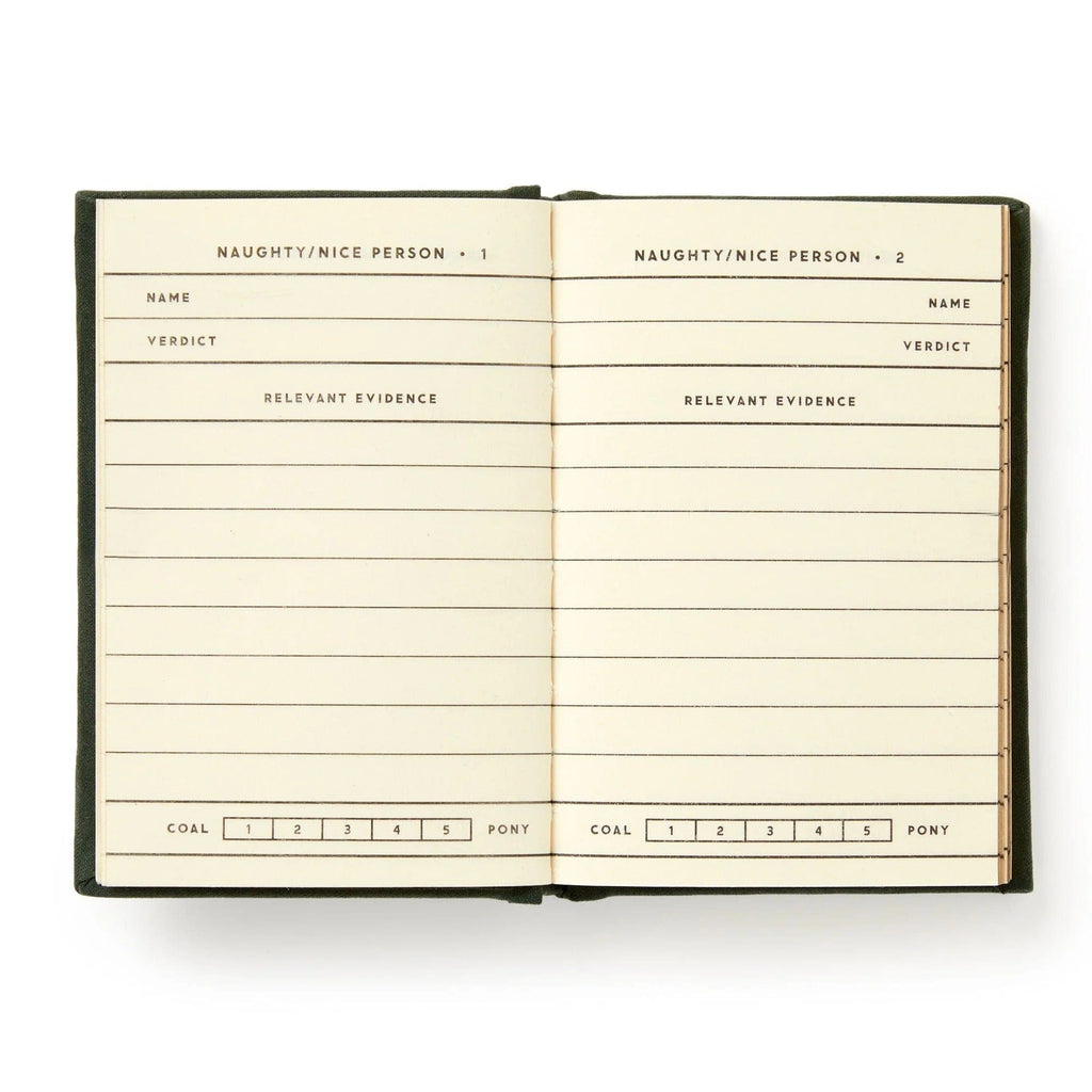 Naughty and/or Nice Tiny Diary Chronicle Books - Brass Monkey Books