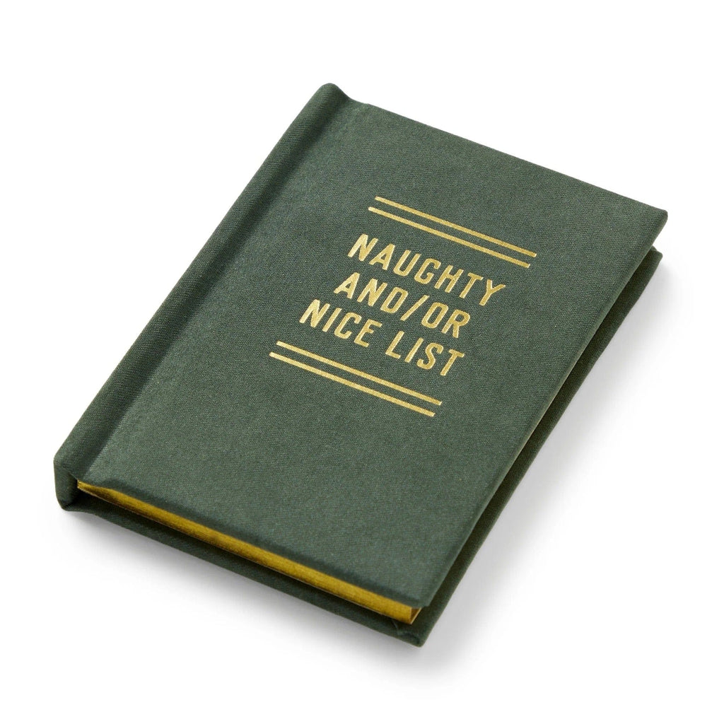 Naughty and/or Nice Tiny Diary Chronicle Books - Brass Monkey Books