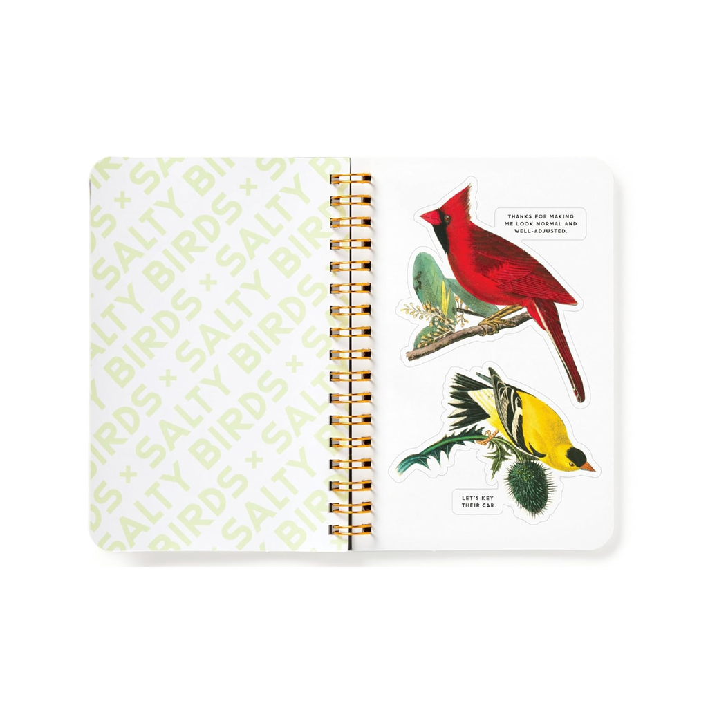 Salty Birds Sticker Book Chronicle Books - Brass Monkey Books