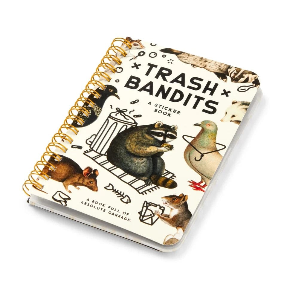 Trash Bandits Sticker Book Chronicle Books - Brass Monkey Books