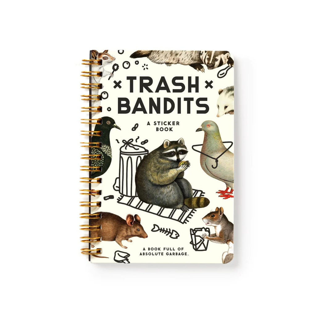 Trash Bandits Sticker Book Chronicle Books - Brass Monkey Books