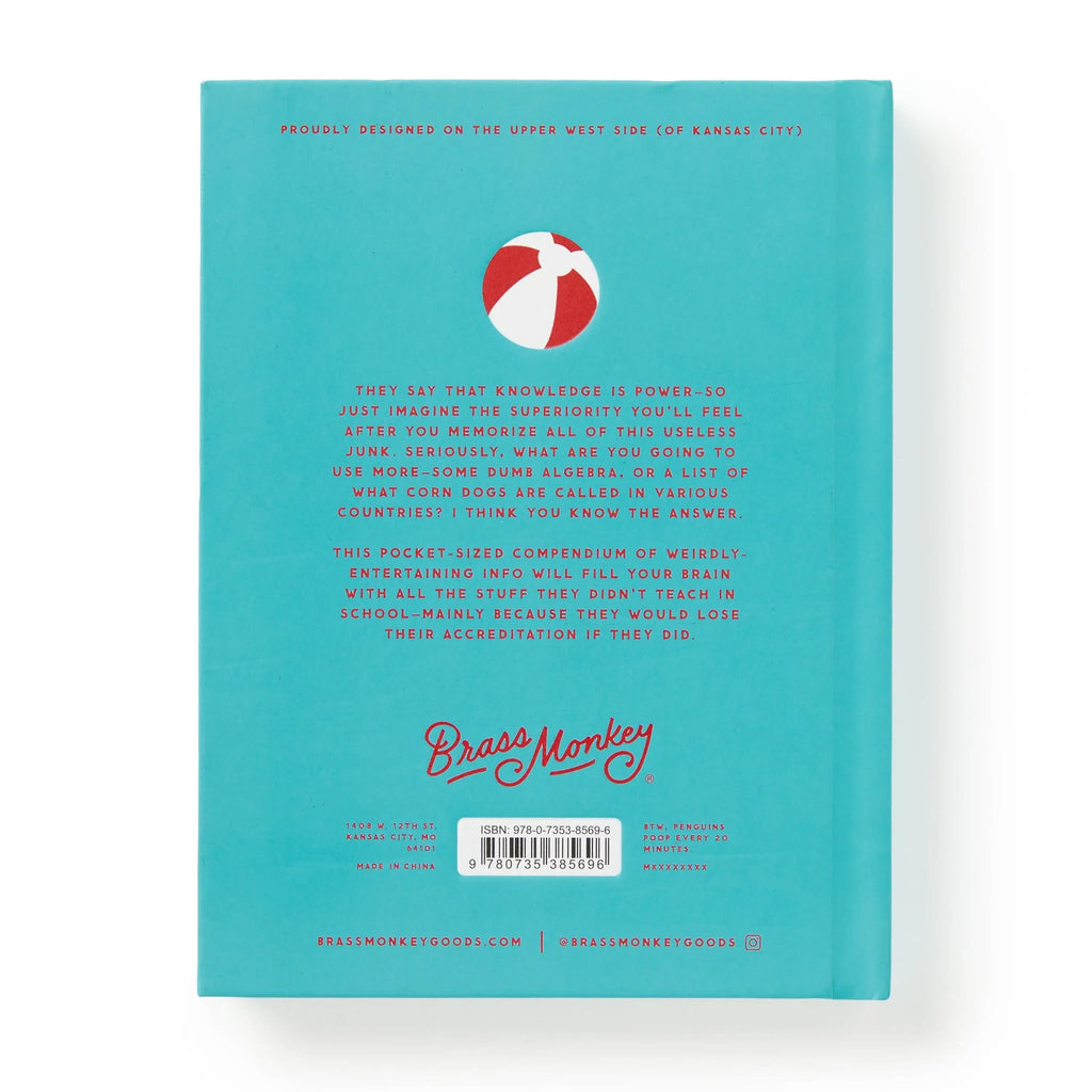 Useful Guide to Useless Facts that are Kinda Usefu Book Chronicle Books - Brass Monkey Books