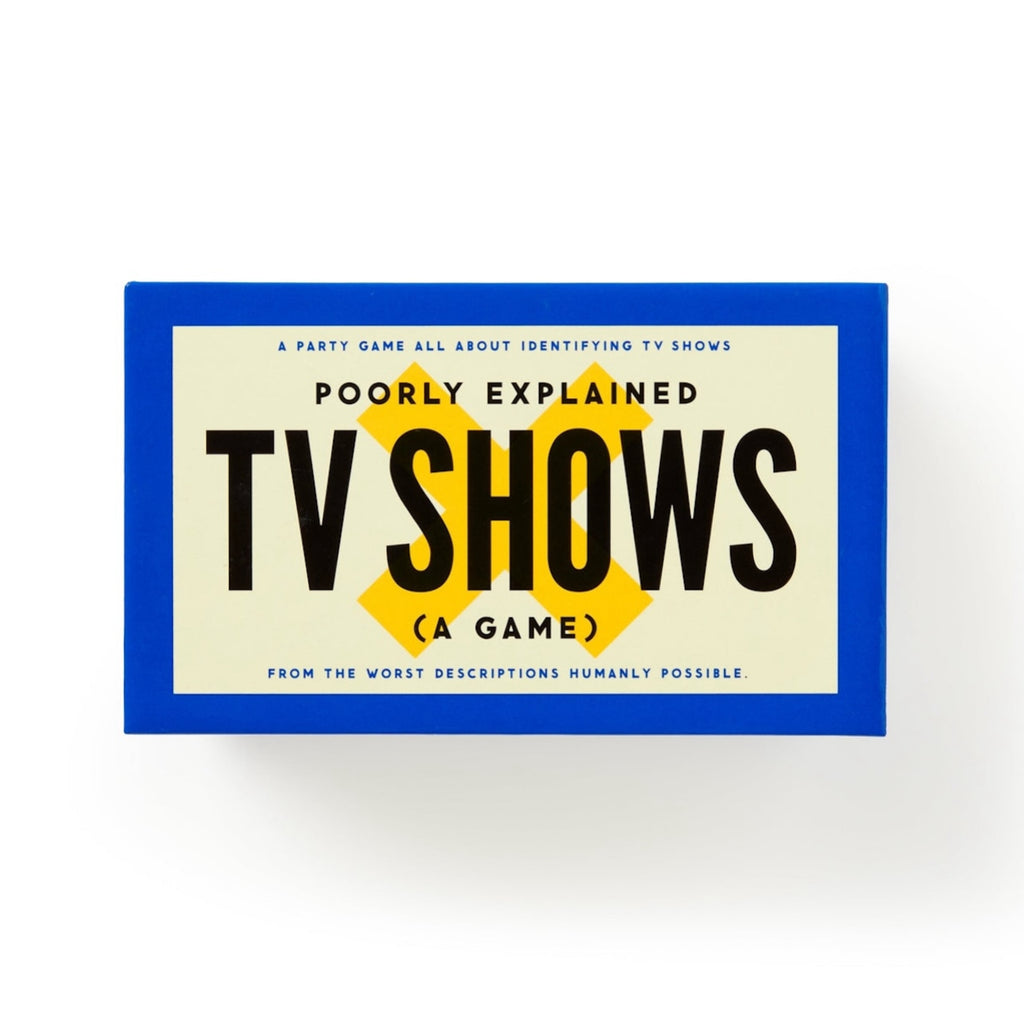 Card Game Poorly Explained TV Shows Chronicle Books - Brass Monkey Toys & Games - Puzzles & Games - Games
