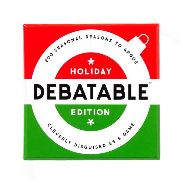 Debatable Holiday Edition Game Chronicle Books - Brass Monkey Toys & Games - Puzzles & Games - Games