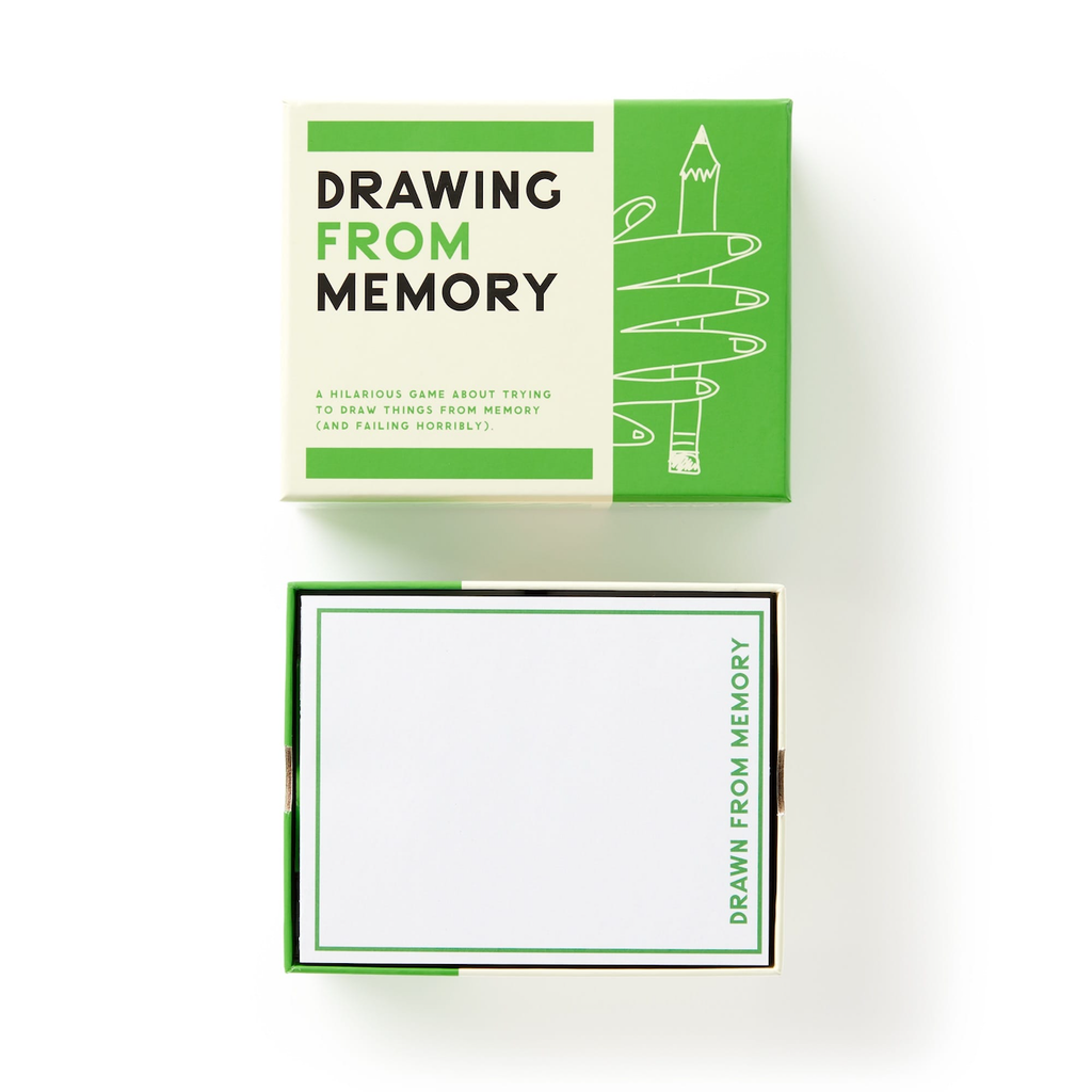 Drawing From Memory Game Chronicle Books - Brass Monkey Toys & Games - Puzzles & Games - Games