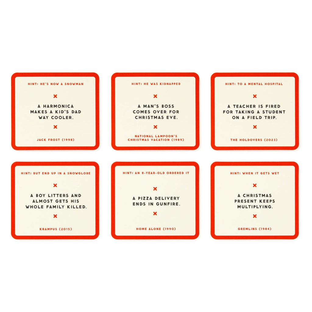 Mini Poorly Explained Movies Game - Holiday Edition Chronicle Books - Brass Monkey Toys & Games - Puzzles & Games - Games