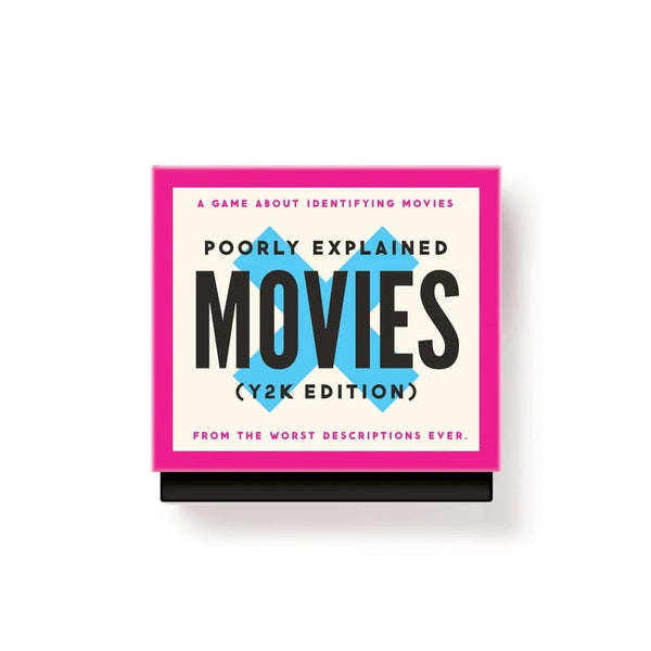 Mini Poorly Explained Movies Game - Y2K Edition Chronicle Books - Brass Monkey Toys & Games - Puzzles & Games - Games
