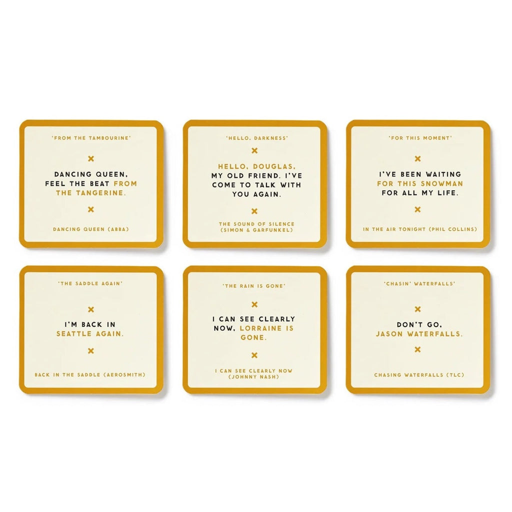 Misunderstood Songs Game Chronicle Books - Brass Monkey Toys & Games - Puzzles & Games - Games