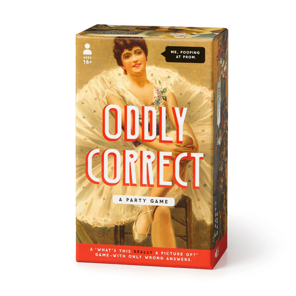 Oddly Correct Party Game Chronicle Books - Brass Monkey Toys & Games - Puzzles & Games - Games