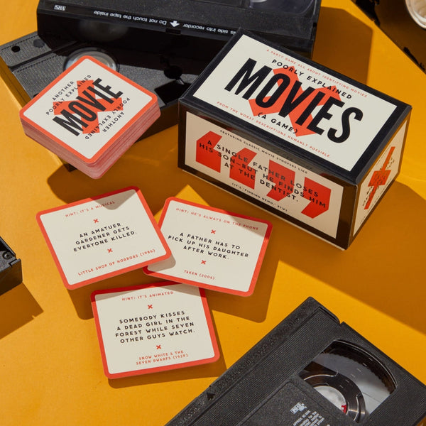 Poorly Explained Movies Game Chronicle Books - Brass Monkey Toys & Games - Puzzles & Games - Games