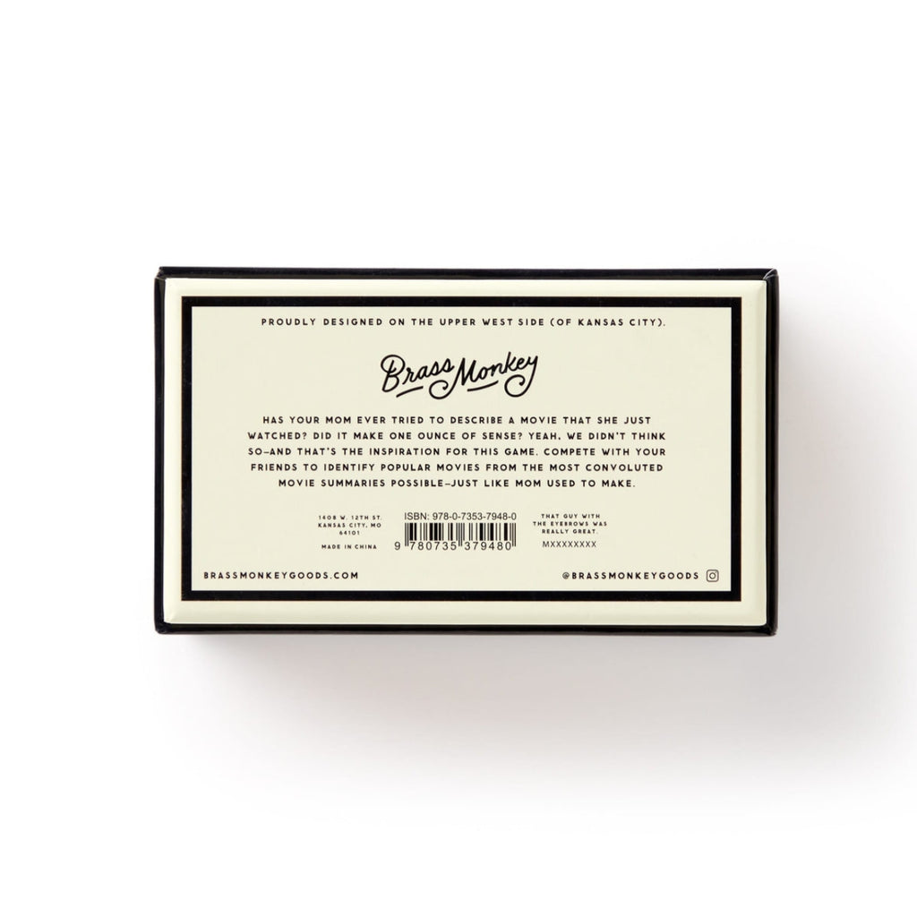 Poorly Explained Movies Game Chronicle Books - Brass Monkey Toys & Games - Puzzles & Games - Games