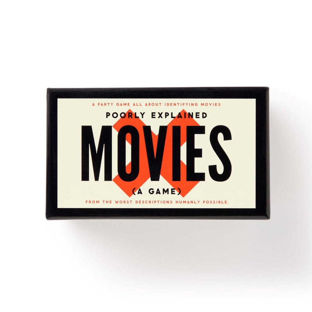 Poorly Explained Movies Game Chronicle Books - Brass Monkey Toys & Games - Puzzles & Games - Games