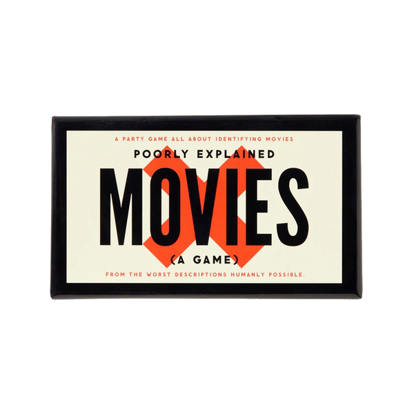 Poorly Explained Movies Game Chronicle Books - Brass Monkey Toys & Games - Puzzles & Games - Games