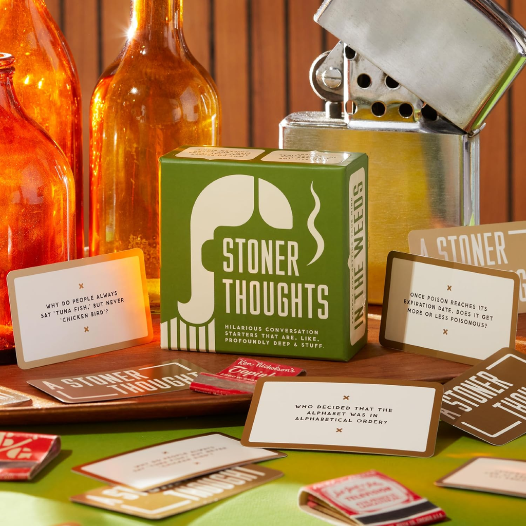 Stoner Thoughts Game Chronicle Books - Brass Monkey Toys & Games - Puzzles & Games - Games