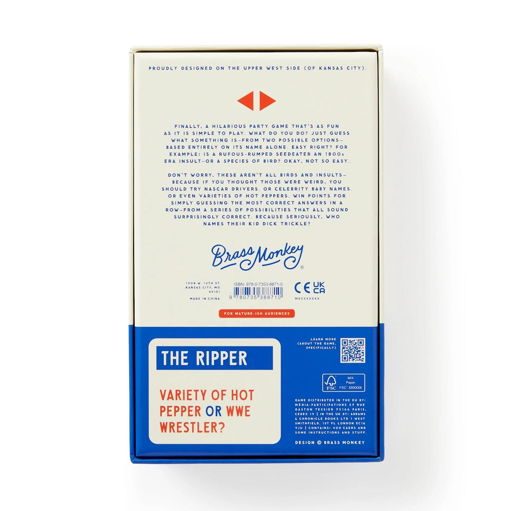 Which Hunt Party Game Chronicle Books - Brass Monkey Toys & Games - Puzzles & Games - Games