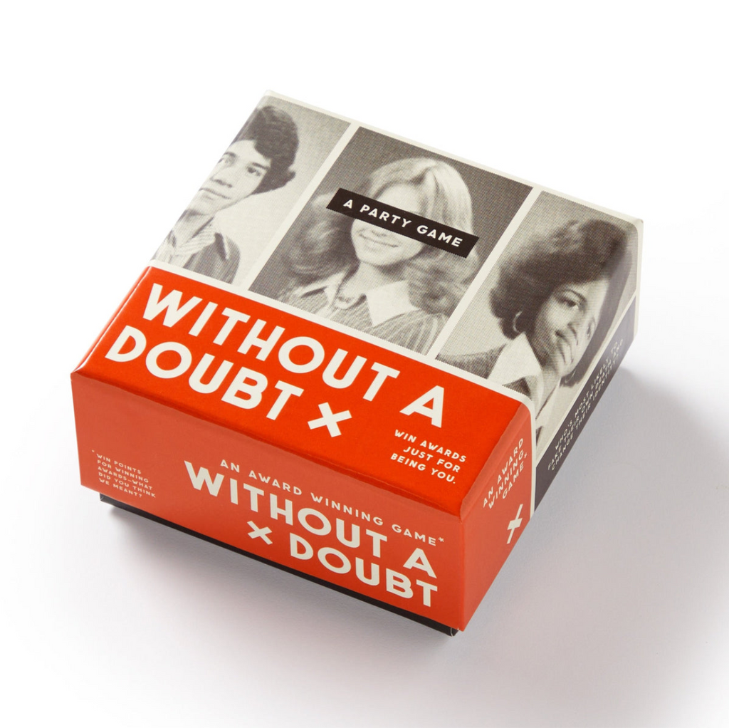 Without A Doubt Yearbook Party Game Chronicle Books - Brass Monkey Toys & Games - Puzzles & Games - Games