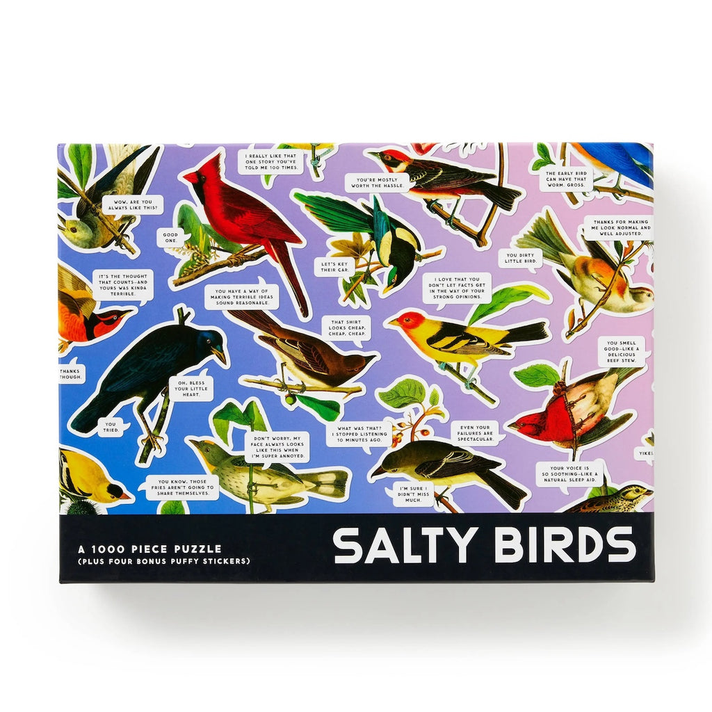 Salty Birds 1000 Piece Jigsaw Puzzle Chronicle Books - Brass Monkey Toys & Games - Puzzles & Games - Jigsaw Puzzles