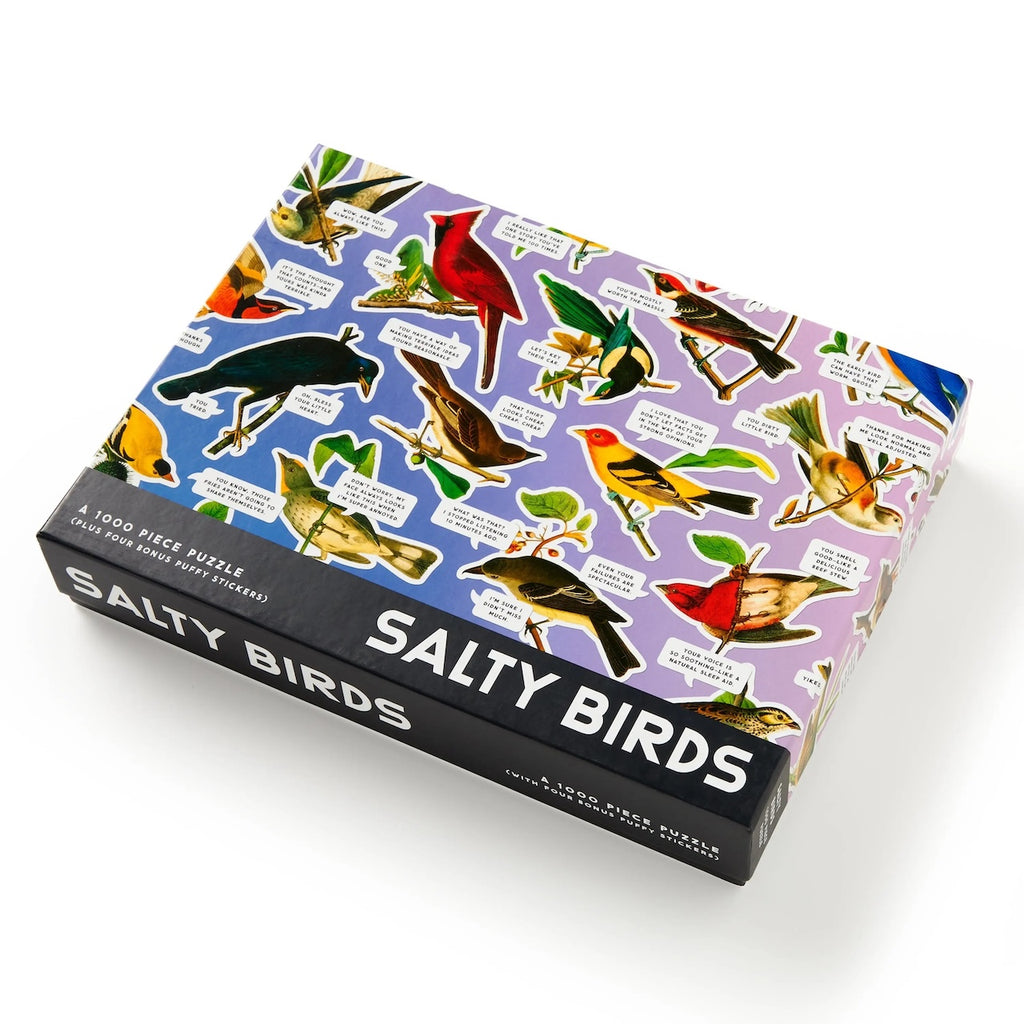 Salty Birds 1000 Piece Jigsaw Puzzle Chronicle Books - Brass Monkey Toys & Games - Puzzles & Games - Jigsaw Puzzles