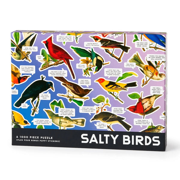Salty Birds 1000 Piece Jigsaw Puzzle Chronicle Books - Brass Monkey Toys & Games - Puzzles & Games - Jigsaw Puzzles