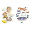 Brie & Baguette Notecards & Envelopes Chronicle Books Cards - Boxed Cards - Notecards