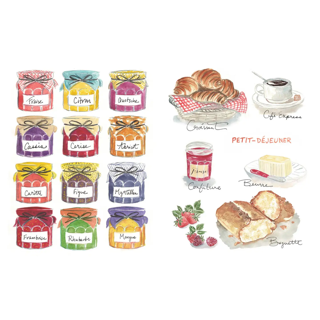 Brie & Baguette Notecards & Envelopes Chronicle Books Cards - Boxed Cards - Notecards
