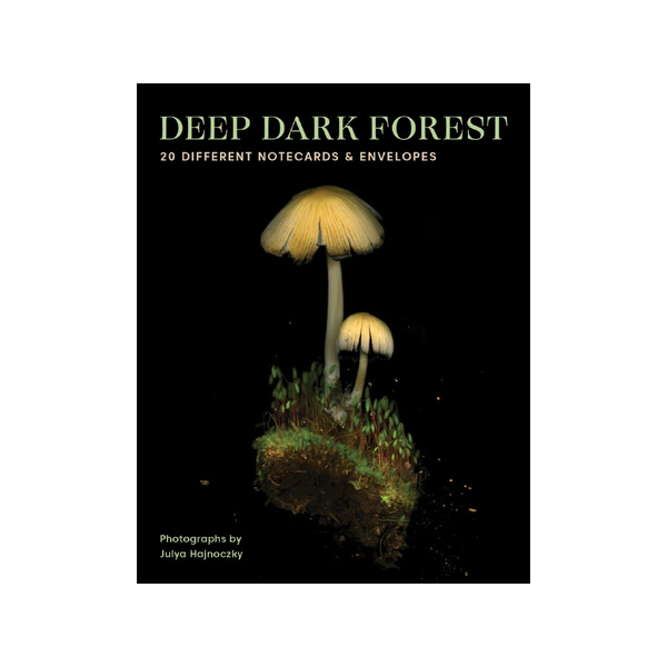 Deep Dark Forest Notes Notecards Chronicle Books Cards - Boxed Cards - Notecards