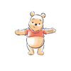 Disney Winnie the Pooh Hugs Notecards Set Chronicle Books Cards - Boxed Cards - Notecards