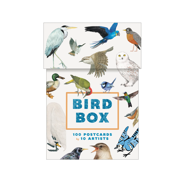 Bird Box - 100 Postcards by 10 Artists Chronicle Books Cards - Post Card