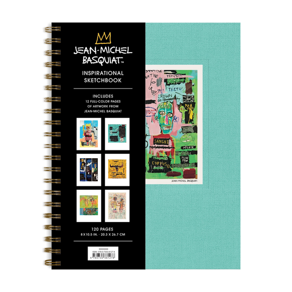 Jean-Michel Basquiat Inspirational Sketchbook Chronicle Books - Galison Books - Blank Notebooks & Journals