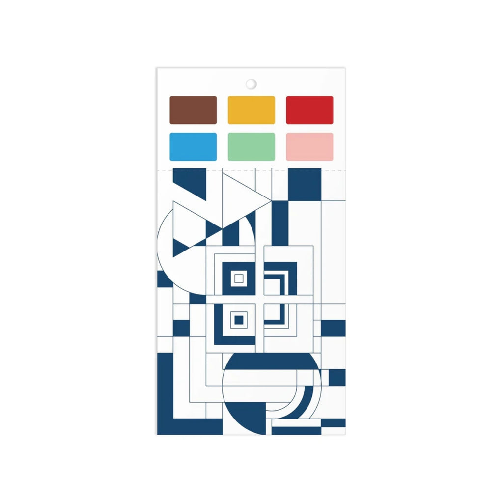 Frank Lloyd Wright Paint-In Print Notecard Set Chronicle Books - Galison Cards - Boxed Cards - Post Cards