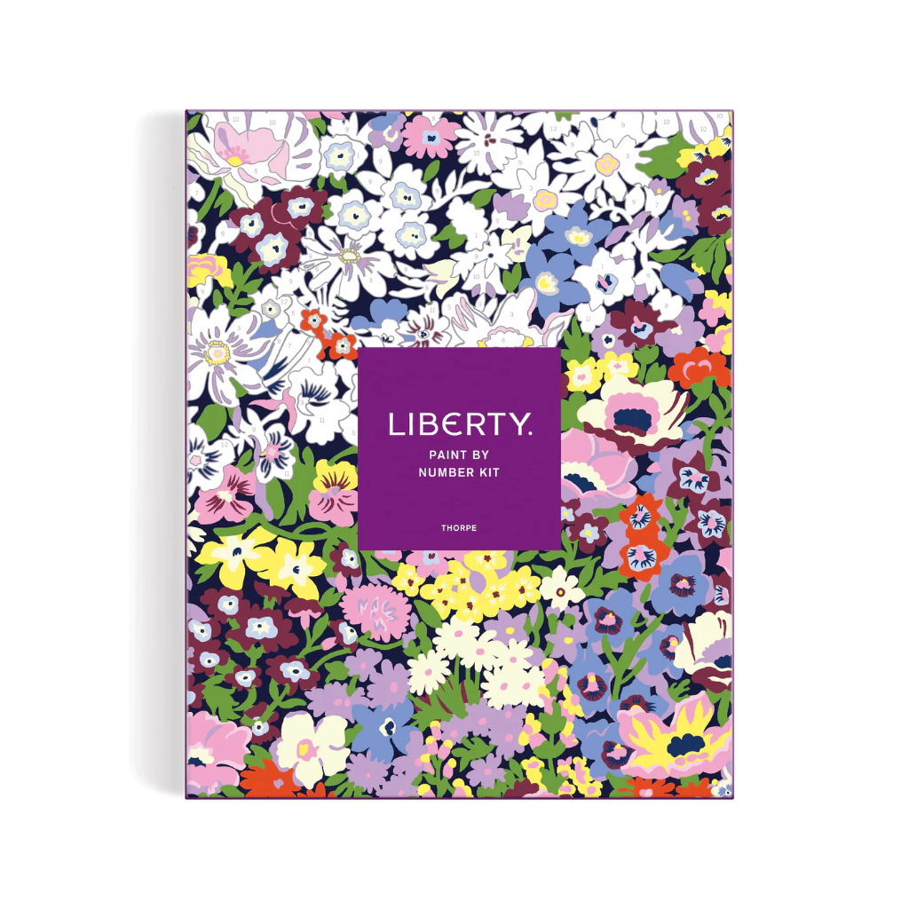 Liberty Thorpe Paint By Numbers Kit Chronicle Books - Galison Toys & Games - Art & Drawing Toys