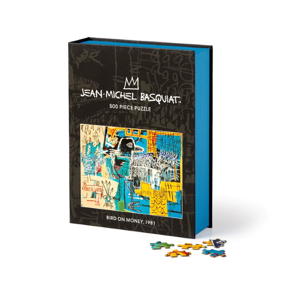 Basquiat Bird On Money 500 Piece Jigsaw Puzzle Chronicle Books - Galison Toys & Games - Puzzles & Games - Jigsaw Puzzles
