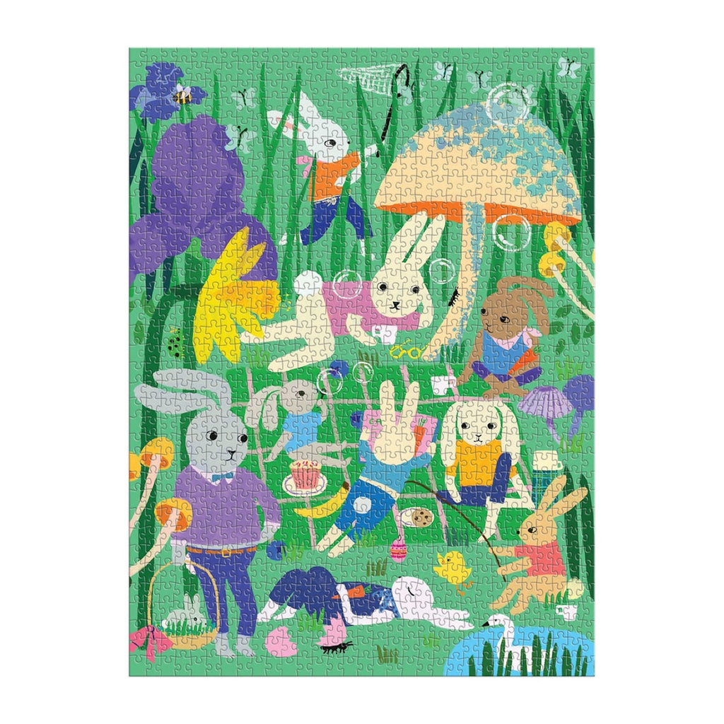 Bunny Daydream 1000 Piece Jigsaw Puzzle Chronicle Books - Galison Toys & Games - Puzzles & Games - Jigsaw Puzzles