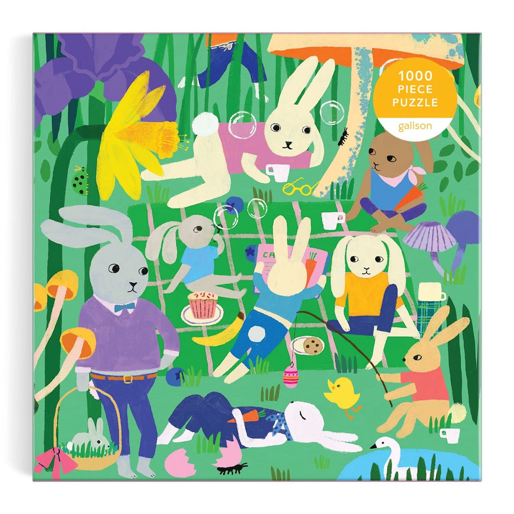 Bunny Daydream 1000 Piece Jigsaw Puzzle Chronicle Books - Galison Toys & Games - Puzzles & Games - Jigsaw Puzzles