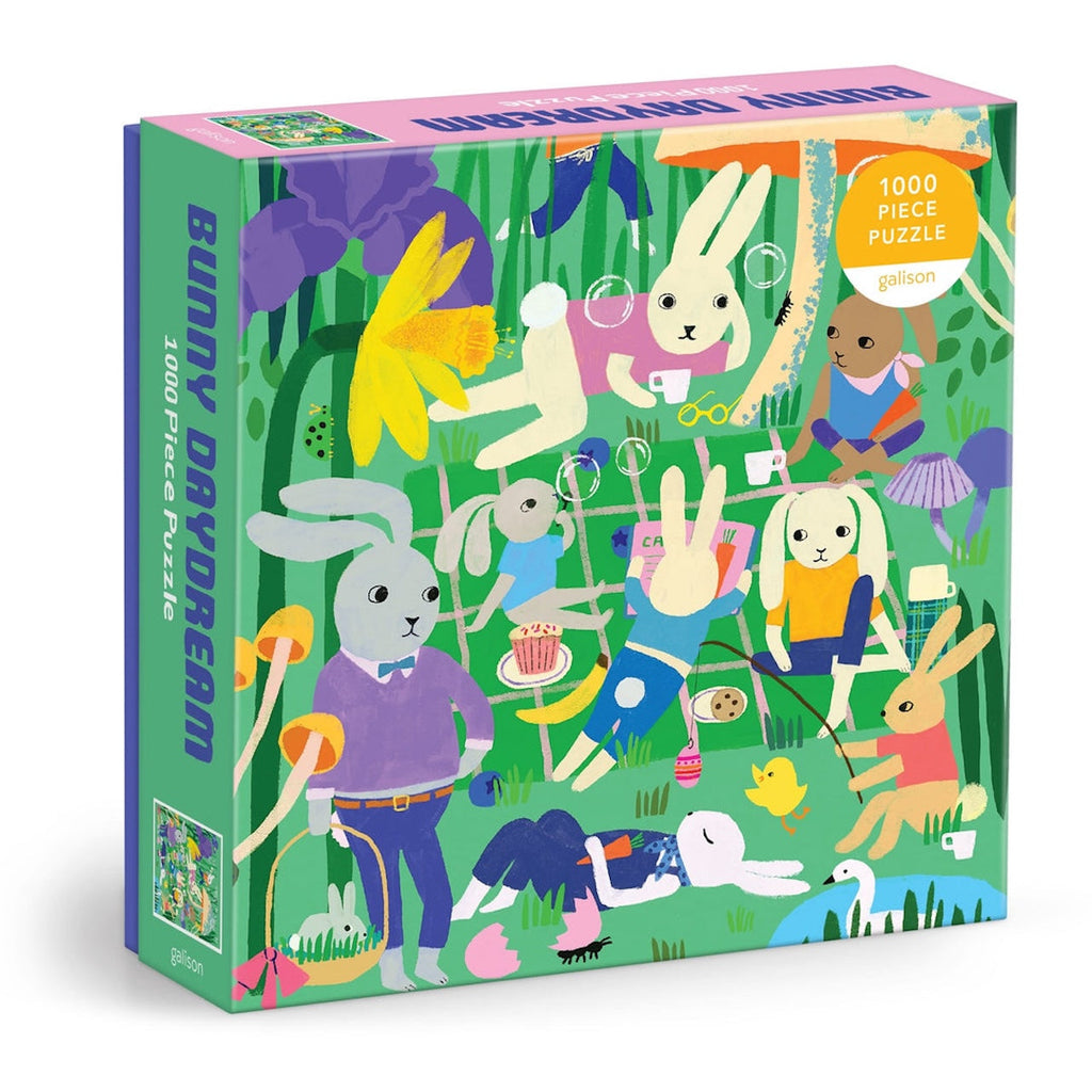Bunny Daydream 1000 Piece Jigsaw Puzzle Chronicle Books - Galison Toys & Games - Puzzles & Games - Jigsaw Puzzles