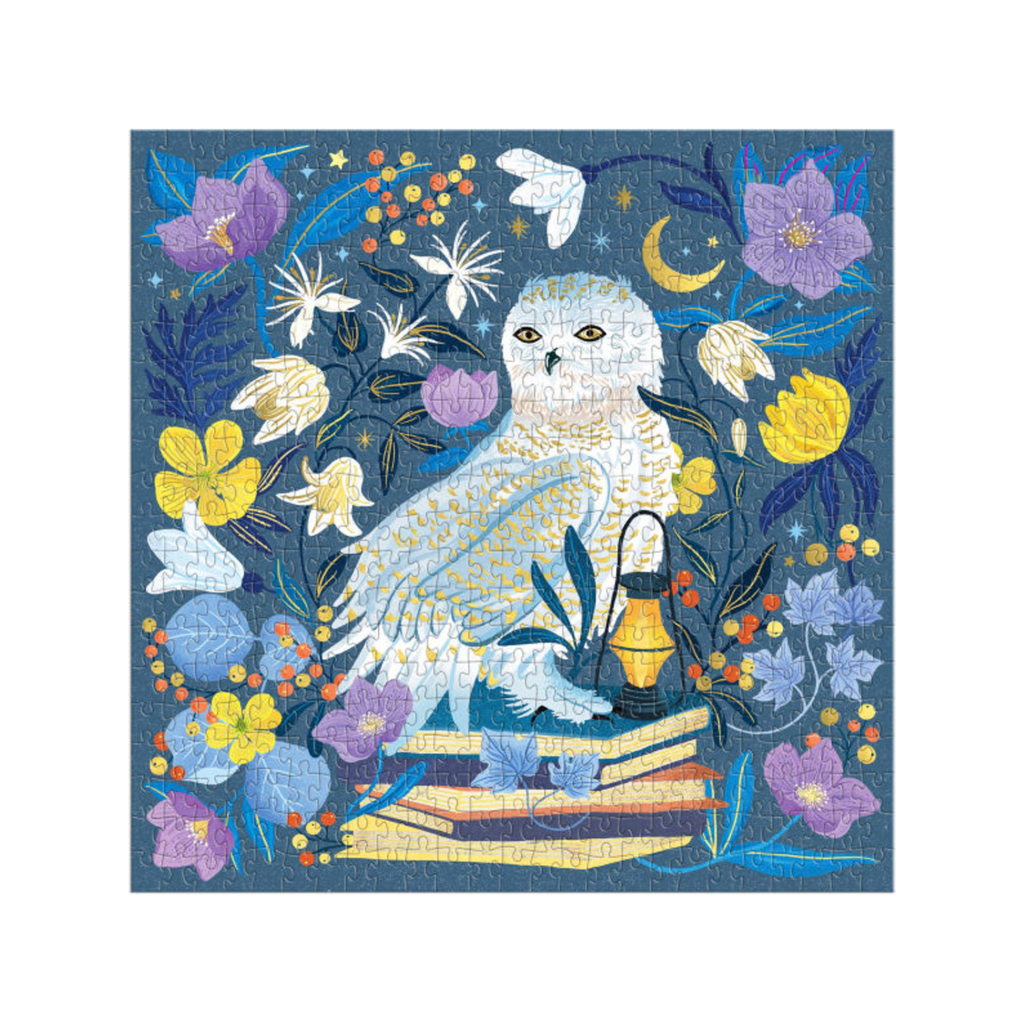 Celestial Owl 500 Piece Jigsaw Puzzle Chronicle Books - Galison Toys & Games - Puzzles & Games - Jigsaw Puzzles