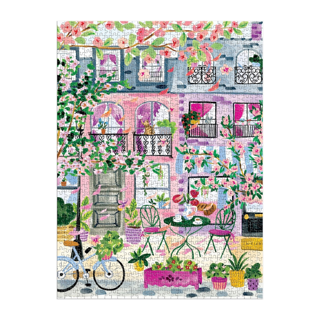 Cherry Lane Blossoms 1000 Piece Jigsaw Puzzle Chronicle Books - Galison Toys & Games - Puzzles & Games - Jigsaw Puzzles