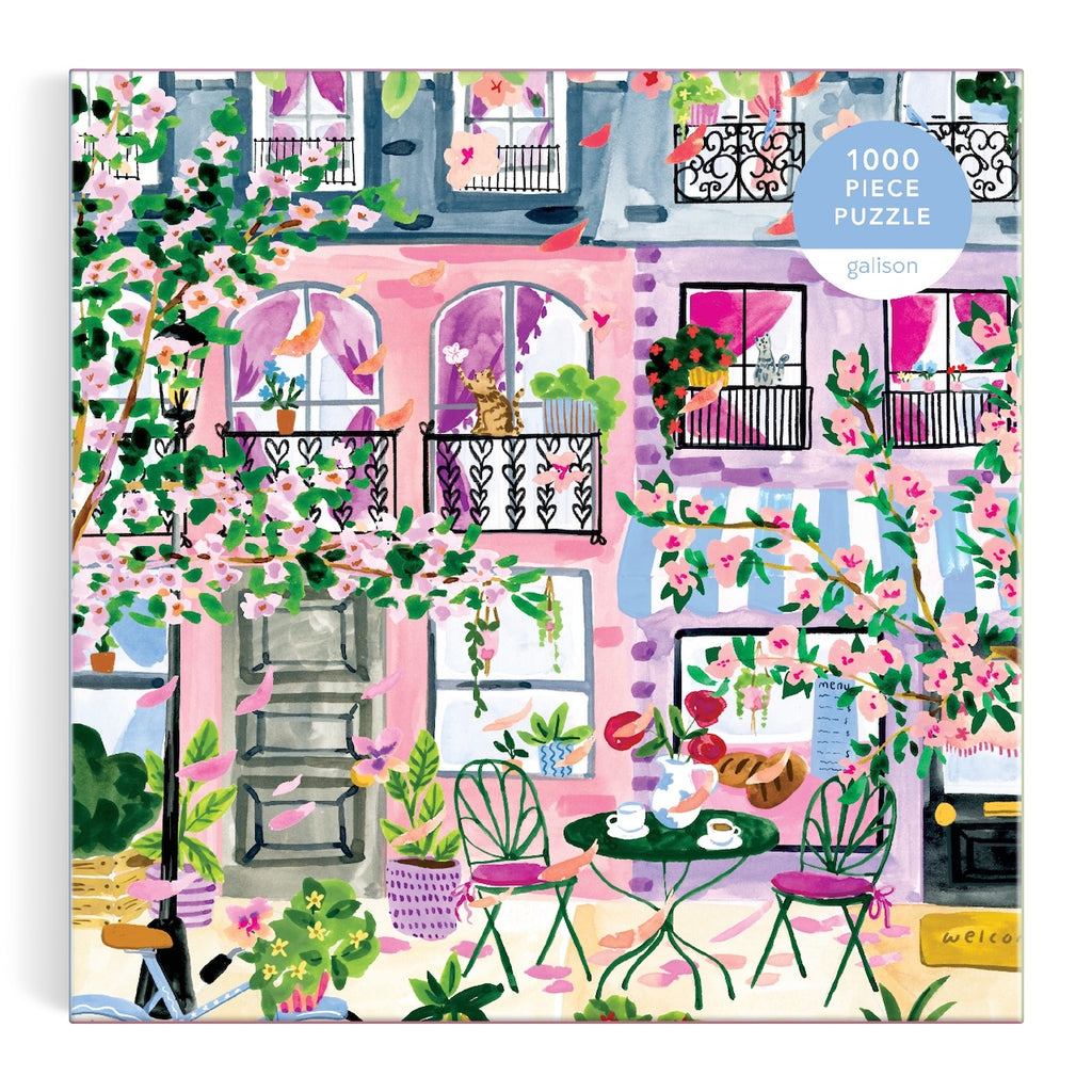 Cherry Lane Blossoms 1000 Piece Jigsaw Puzzle Chronicle Books - Galison Toys & Games - Puzzles & Games - Jigsaw Puzzles