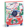 Christmas Joyride 9 x 12" Paint by Number Kit Chronicle Books - Galison Toys & Games - Puzzles & Games - Jigsaw Puzzles