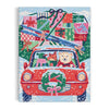 Christmas Joyride 9 x 12" Paint by Number Kit Chronicle Books - Galison Toys & Games - Puzzles & Games - Jigsaw Puzzles