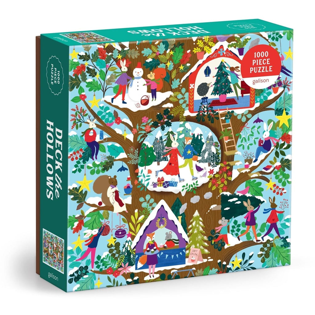 Deck The Hollows 1000 Piece Jigsaw Puzzle Chronicle Books - Galison Toys & Games - Puzzles & Games - Jigsaw Puzzles