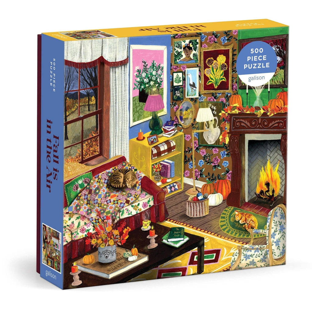 Fall Is In The Air 500 Piece Jigsaw Puzzle Chronicle Books - Galison Toys & Games - Puzzles & Games - Jigsaw Puzzles