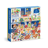 Happy Hanukcats 500 Piece Jigsaw Puzzle Chronicle Books - Galison Toys & Games - Puzzles & Games - Jigsaw Puzzles