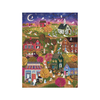 Joy LaForme Spooky Village Foil 1000 Piece Jigsaw Puzzle Chronicle Books - Galison Toys & Games - Puzzles & Games - Jigsaw Puzzles