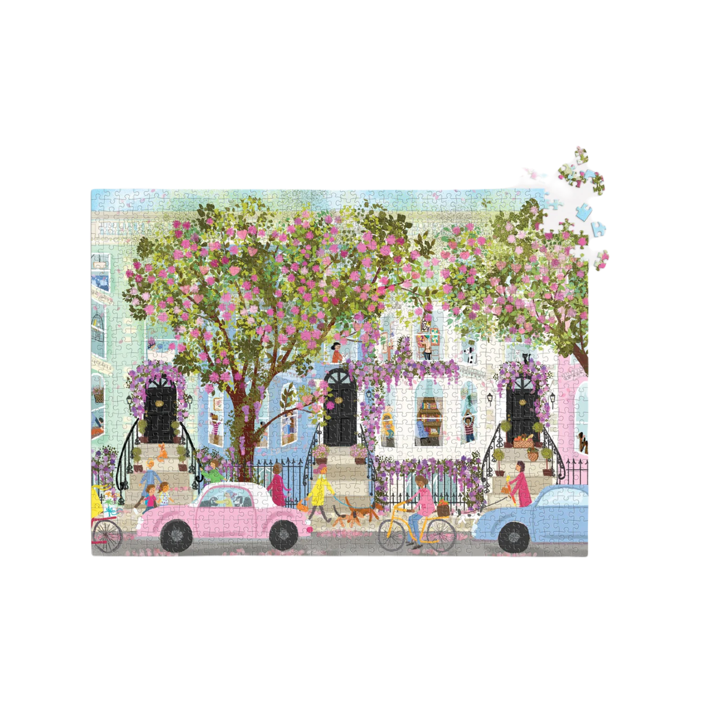 Joy Laforme Spring Terrace 1000 Piece Jigsaw Puzzle Chronicle Books - Galison Toys & Games - Puzzles & Games - Jigsaw Puzzles