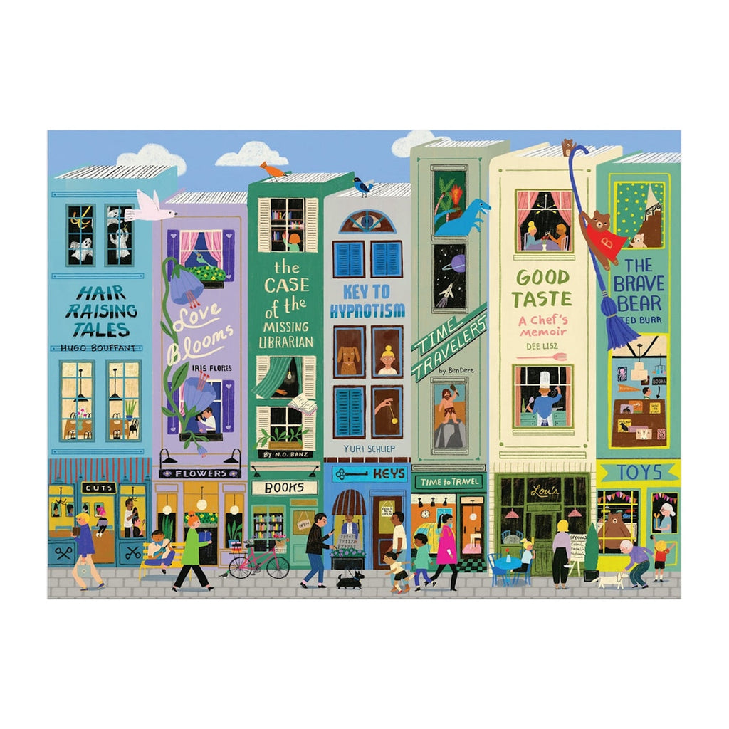 Main Street Books 1000 Piece Jigsaw Puzzle Chronicle Books - Galison Toys & Games - Puzzles & Games - Jigsaw Puzzles