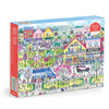 Michael Storrings Book Town 1000 Piece Puzzle Chronicle Books - Galison Toys & Games - Puzzles & Games - Jigsaw Puzzles