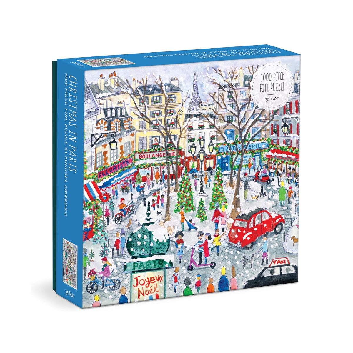Michael Storrings Christmas In Paris 1000 Piece Jigsaw