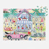 Michael Storrings Roaring 20s Beach House 1000 Piece Puzzle Chronicle Books - Galison Toys & Games - Puzzles & Games - Jigsaw Puzzles